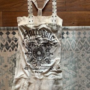 SALVAGE brand tank with cute distressed/edgy look